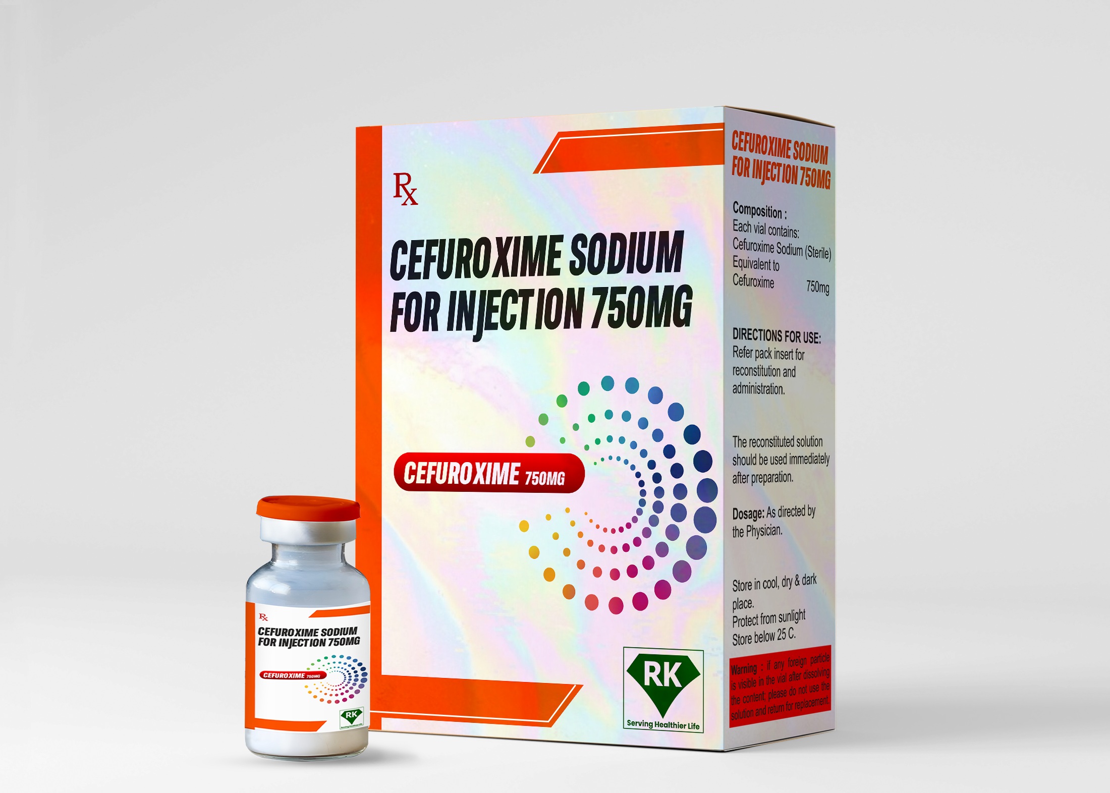 Cefuroxime Sodium for Injection 750mg